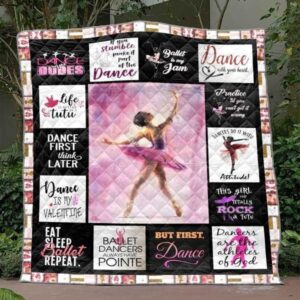 Dancers Have Pointe Quilt Blanket Ylh5  Quilt